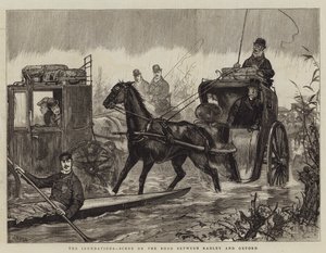 As Inundações, Cena na Estrada entre Radley e Oxford